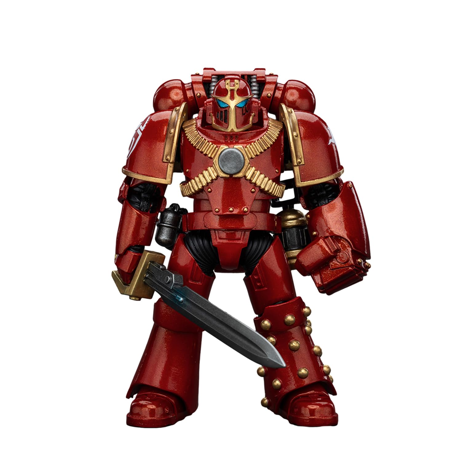 JOYTOY Warhammer 40k Thousand Sons, 1/18 Thousand Sons Legion MK IV Tactical Squad Sergeant with Power Fist Action Figure Collect Model — image 1