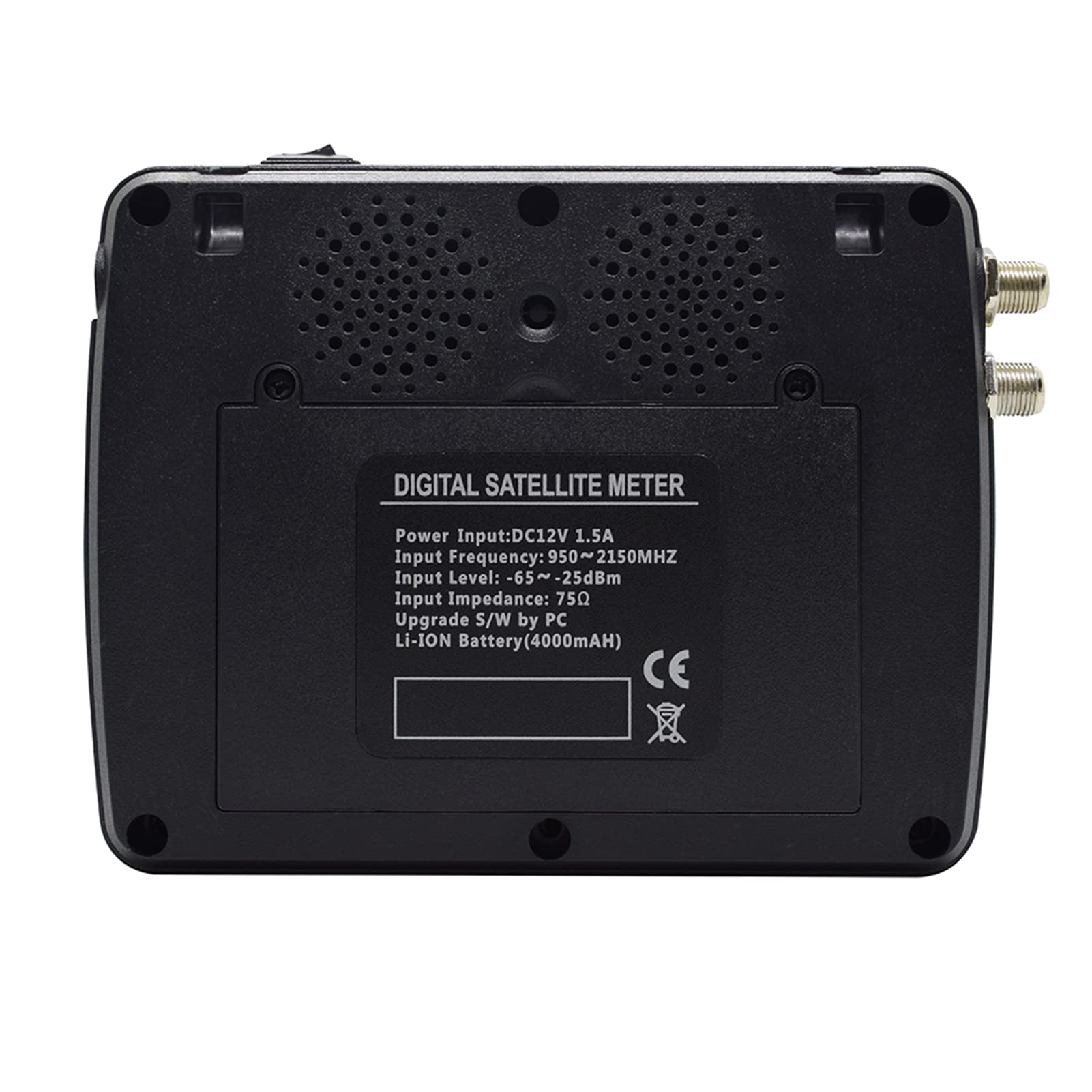 Satellite Finder Signal Meter V10 Pro HD Satellite TV Signal Finder DVB-S/S2/S2X/T/T2 Combo Digital Hand Signal Meter Satellite Finder H.265 4,3 Pouces LCD pour régler l'antenne parabolique