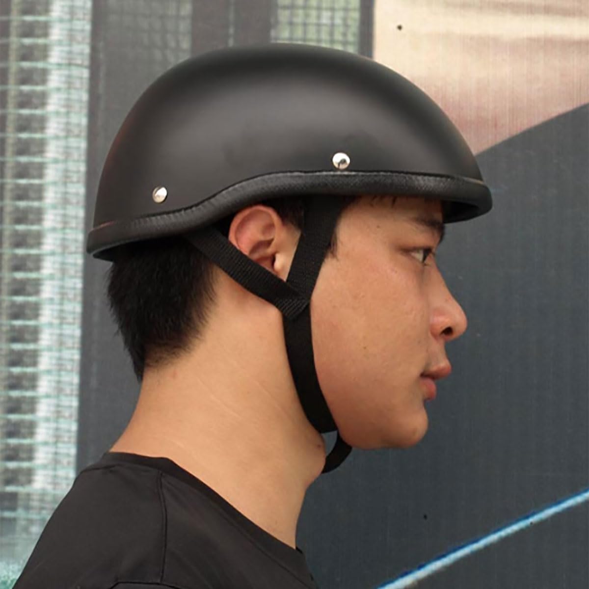 Amazon | 装飾 ダックテールヘルメット 半帽 フリーサイズデザイン 