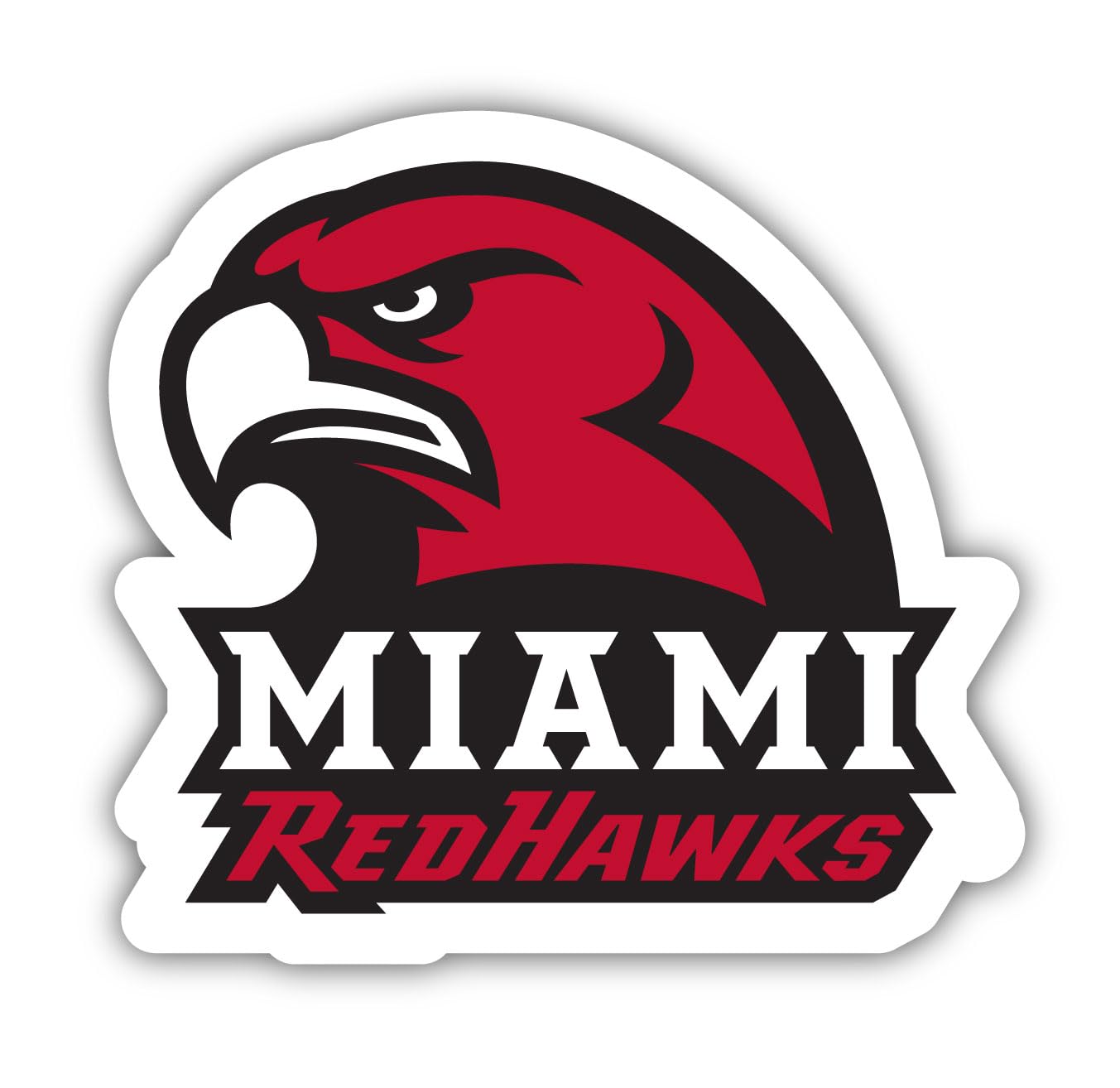 Miami University of Ohio Sports Team Mascot Vinyl Decal Sticker Officially Licensed Collegiate Product 2-Inch