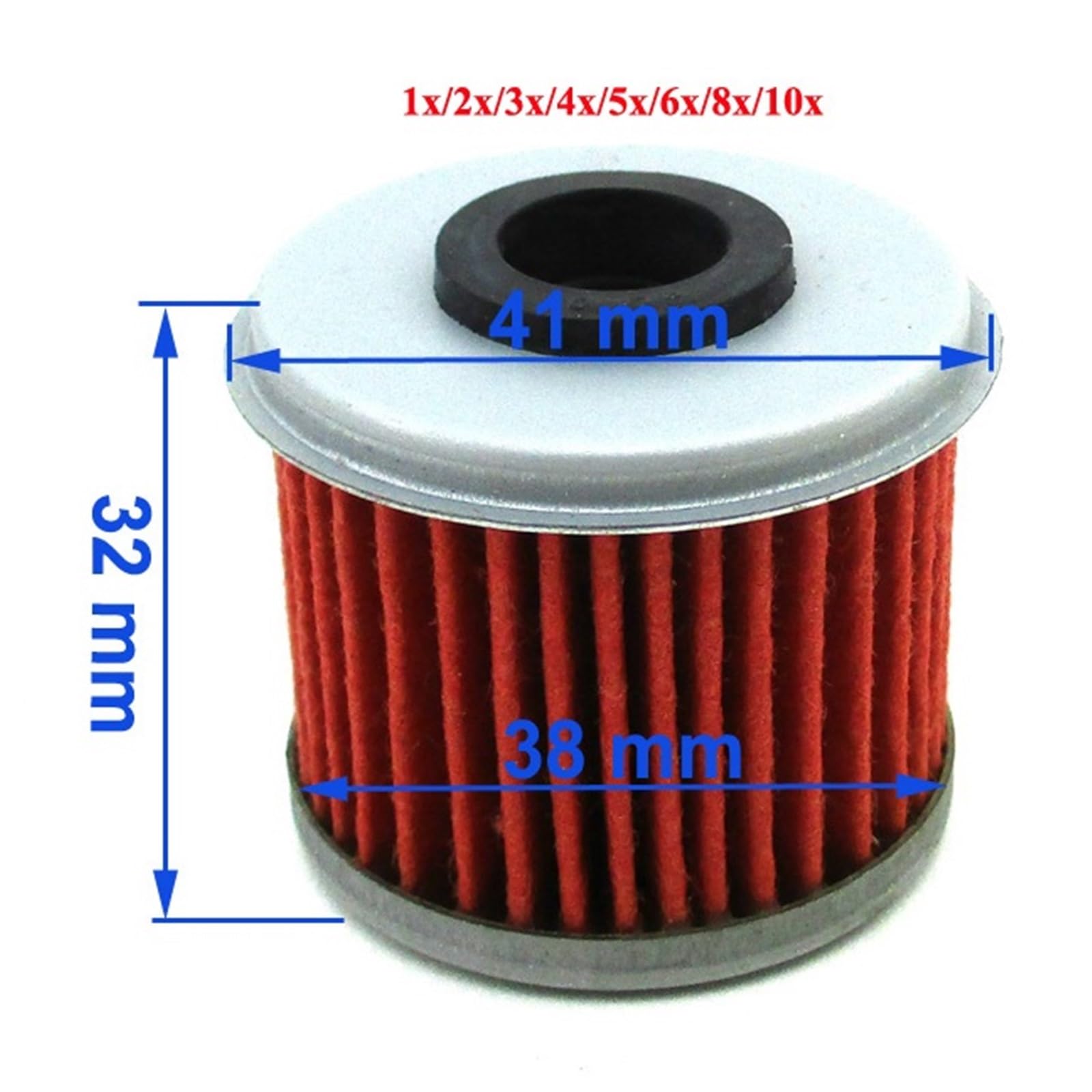 Filtro olio moto Filtro Olio Combustibile HF116 KN116 Per CRF CRF250X CRR CRF250R CRF450R TRX450R TRX450ER CRRB Bike Motor Moto Accessorio Di Ricambio(12pcs)