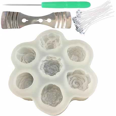 Flower Molds for Candle Making