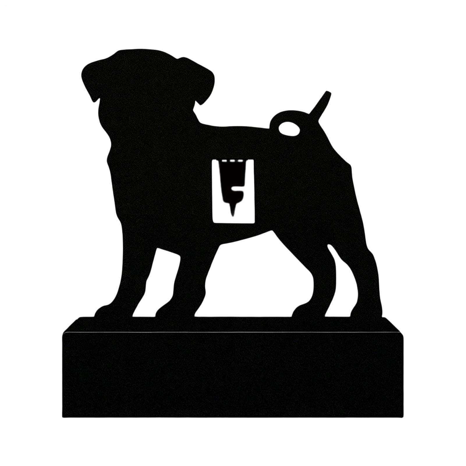 Porte-encens en métal animal intérieur extérieur pour camping et jardin