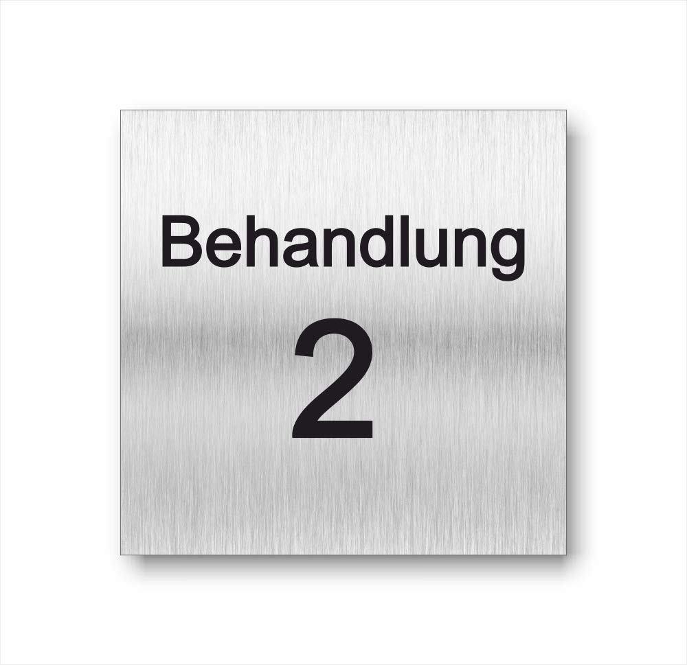 WC-Schild Aus Aluverbund – 12 X 12 Cm, 3 Mm Stark, Mit Wetterfestem UV-Druck, Made In Germany (Art.Nr. 2003)