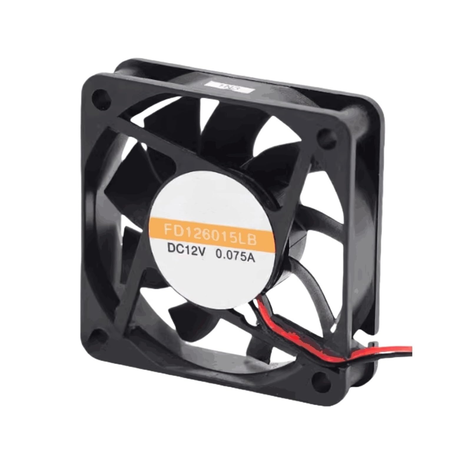 FD126015LB 6014 6cm 60mm 12v 0.075A Ventola di Raffreddamento silenziosa con Doppio Cuscinetto a Sfere 60 * 60 * 14mm