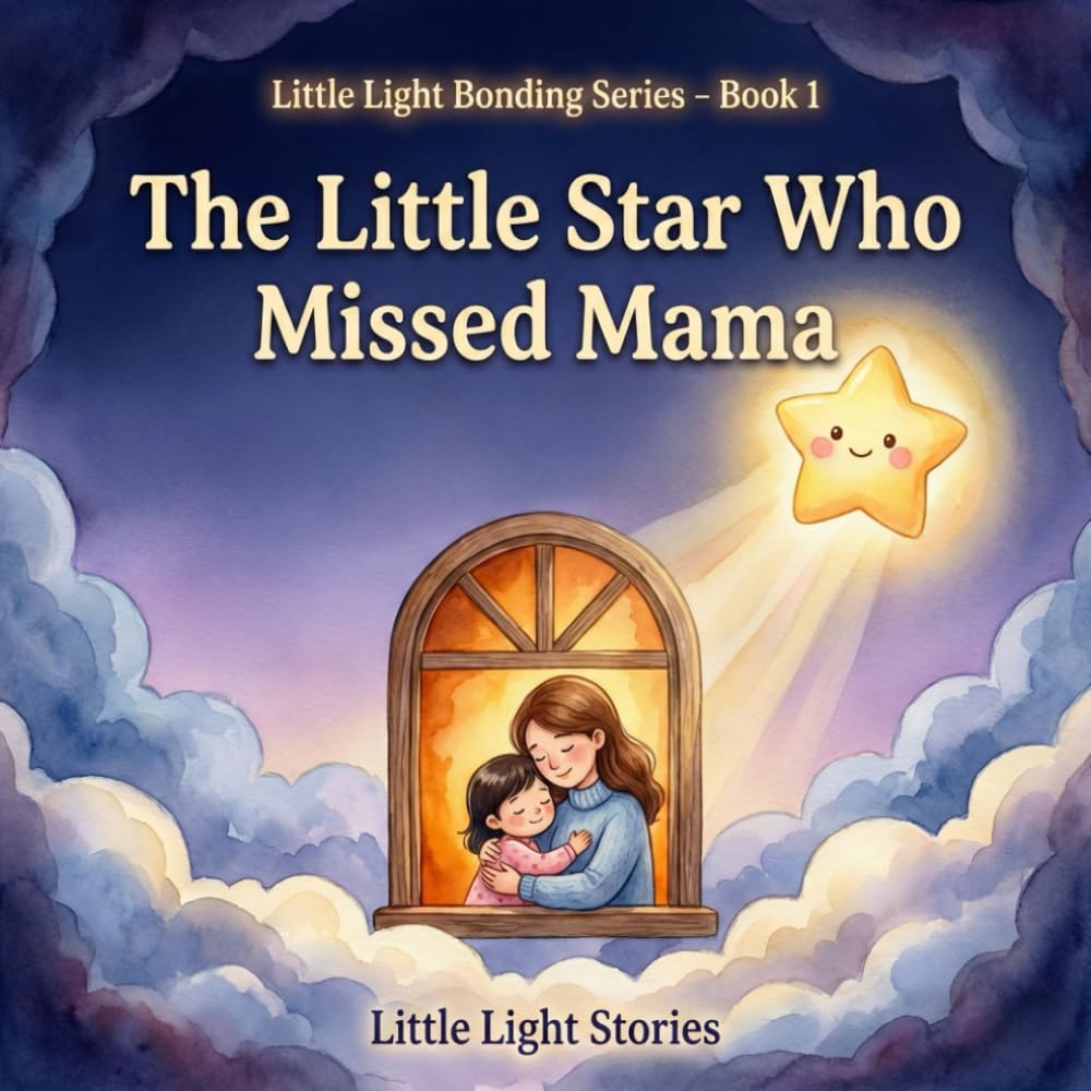 The Little Star Who Missed Mama: A Gentle Bedtime Story About Love and Connection (Little Light Bonding Series)