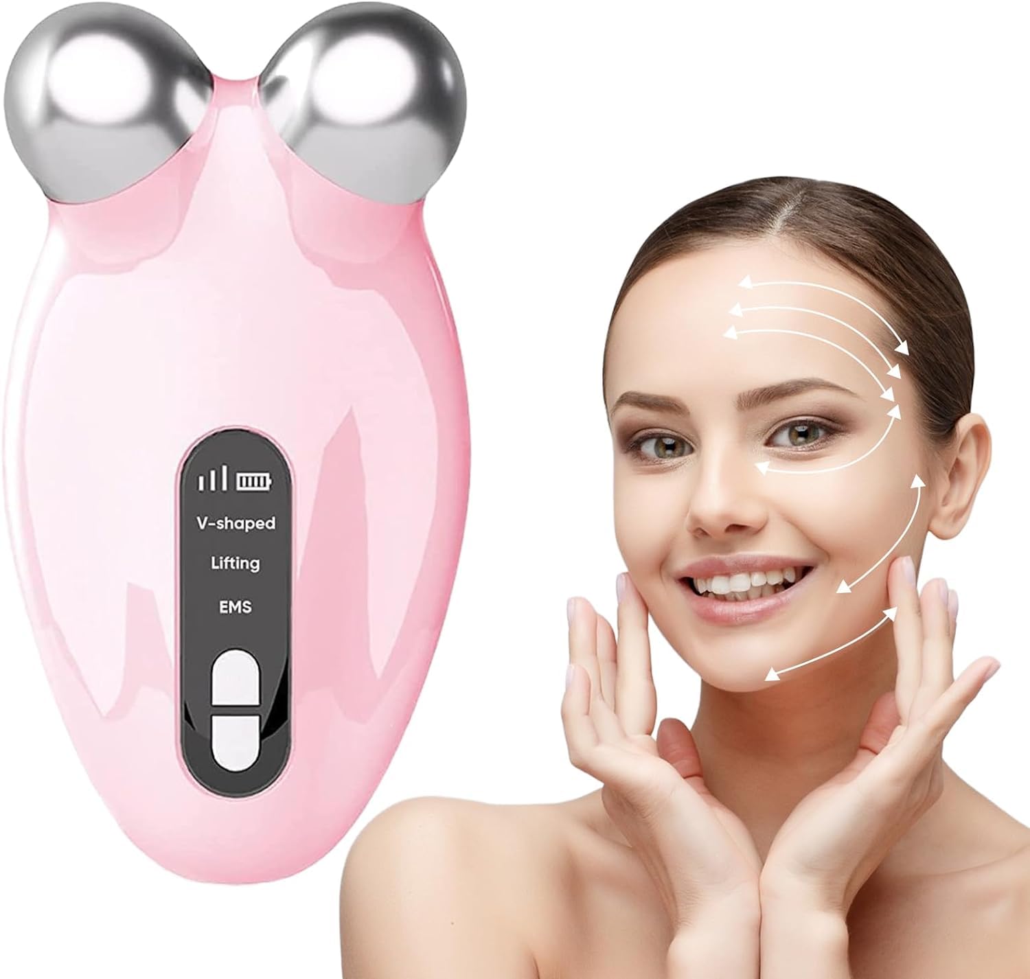Microcurrent Facial Device, Microsculpt Device for Face and Neck Anti Aging and Wrinkles, Face Lift Device Skin Rejuvenation