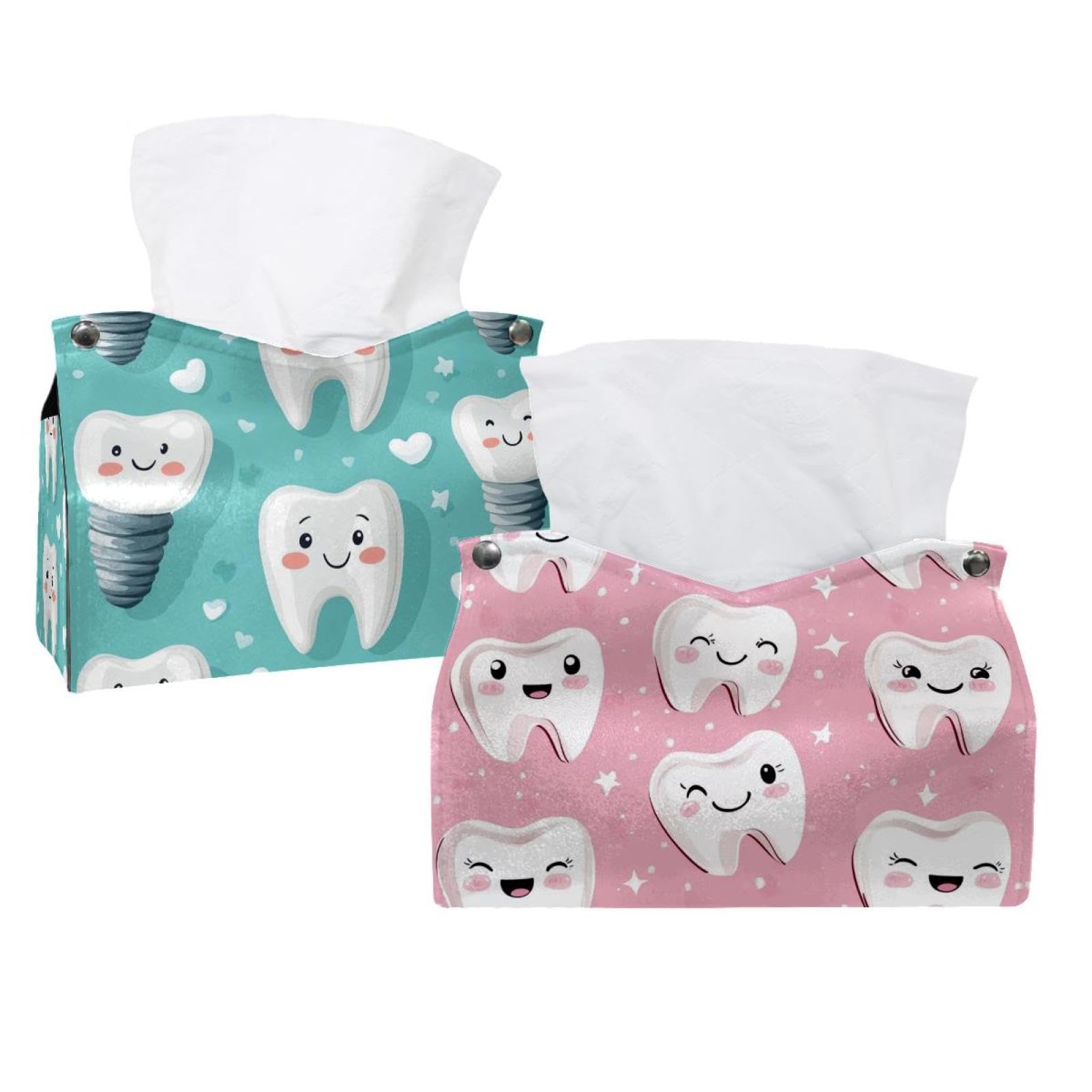 Housse de boîte à mouchoirs ergonomique et lavable pour un rangement propre
