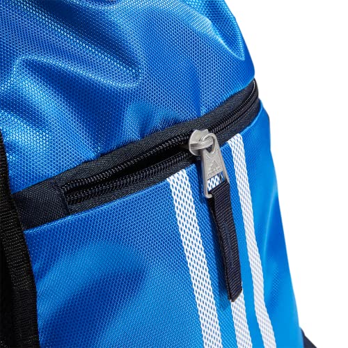 Image of adidas Unisex Alliance II Sackpack, Glory Blue /Legend Ink, ONE SIZE