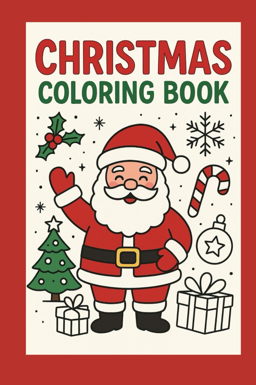 Christmas colouring pages: Merry Christmas