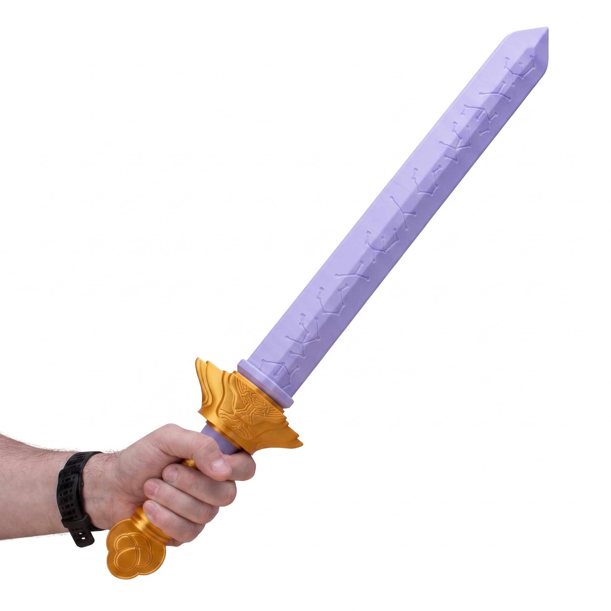 VIKSON INTERNATIONAL Rumi Saingeom Sword Prop v2.0 | K-Pop Demon Hunters Cosplay Replica, HUNTR/X Costume Accessory & Modular Fan Memorabilia-image-27