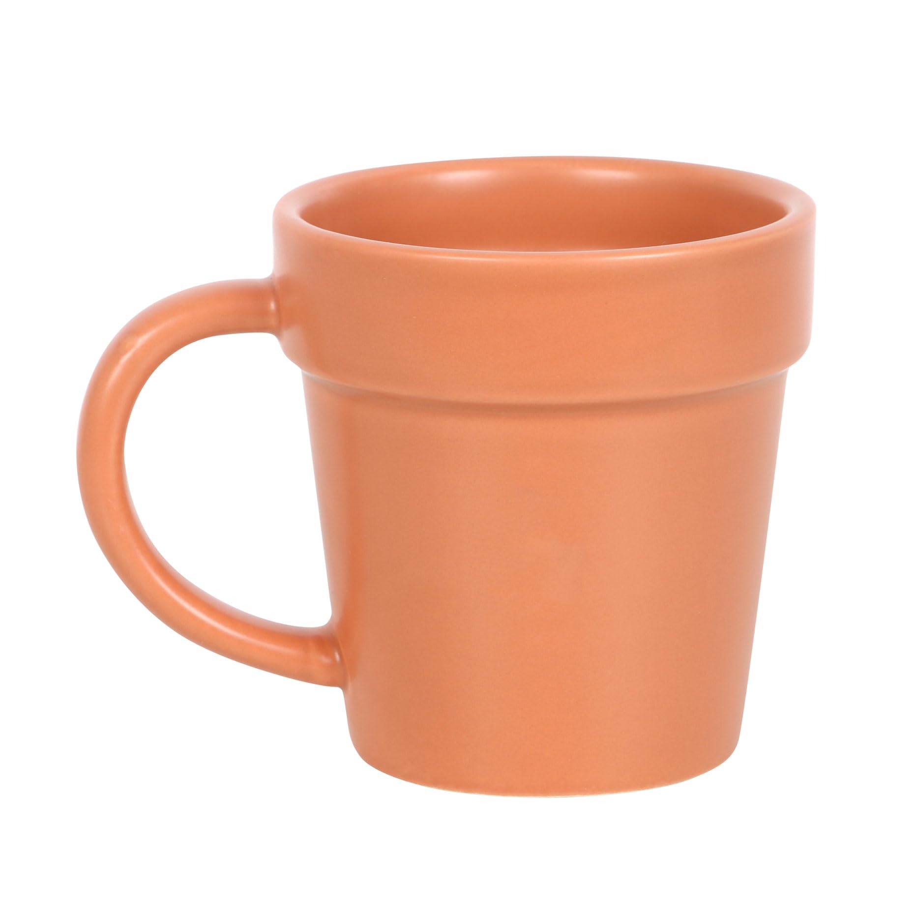 Garden-Themed Mug Set, Potting Shed Range Mug with Plant Pot Design, Ceramic Tea Mug & Mini Shovel Spoon - Image 2