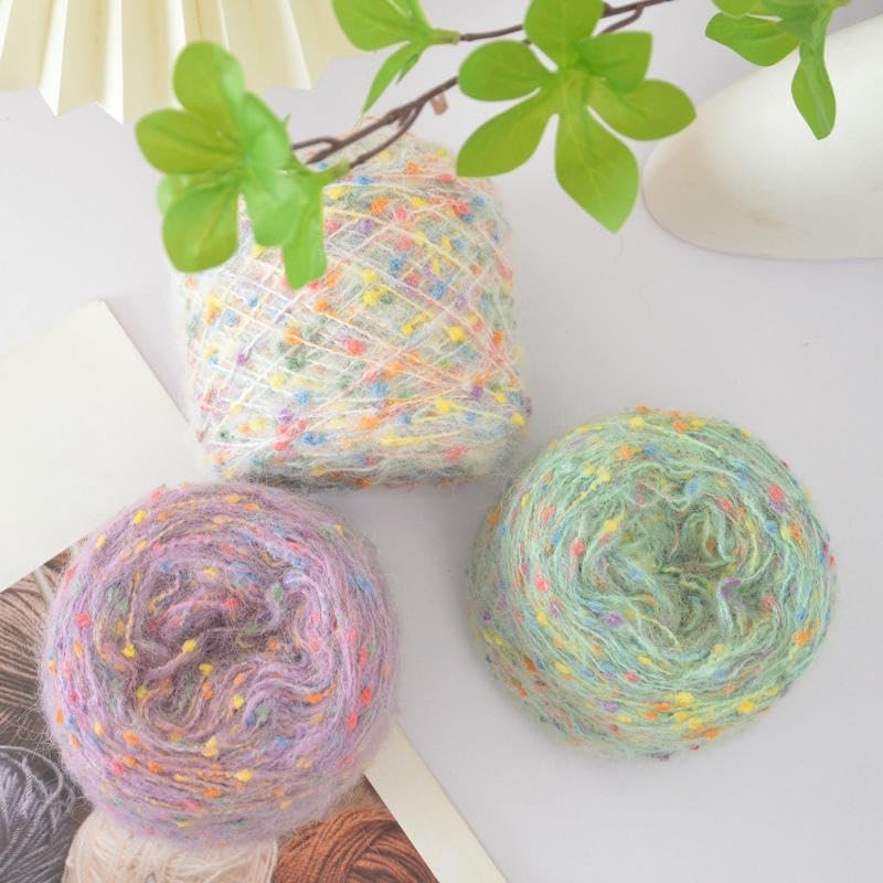 4/6/8 sztuk 100 g kolorowa przędza moherowa, przędza do robienia na drutach, do DIY szydełkowane szaliki, swetry, czapki, swetry rozpinane, torby, koce