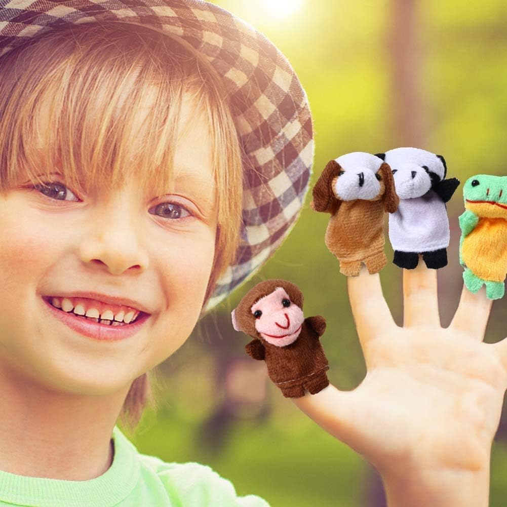 ThinkMax 24pcs Easter Eggs Filled with Finger Puppets for Easter Basket Stuffers, Easter Eggs Hunt, Easter Party Favor, Easter Gift for Kids