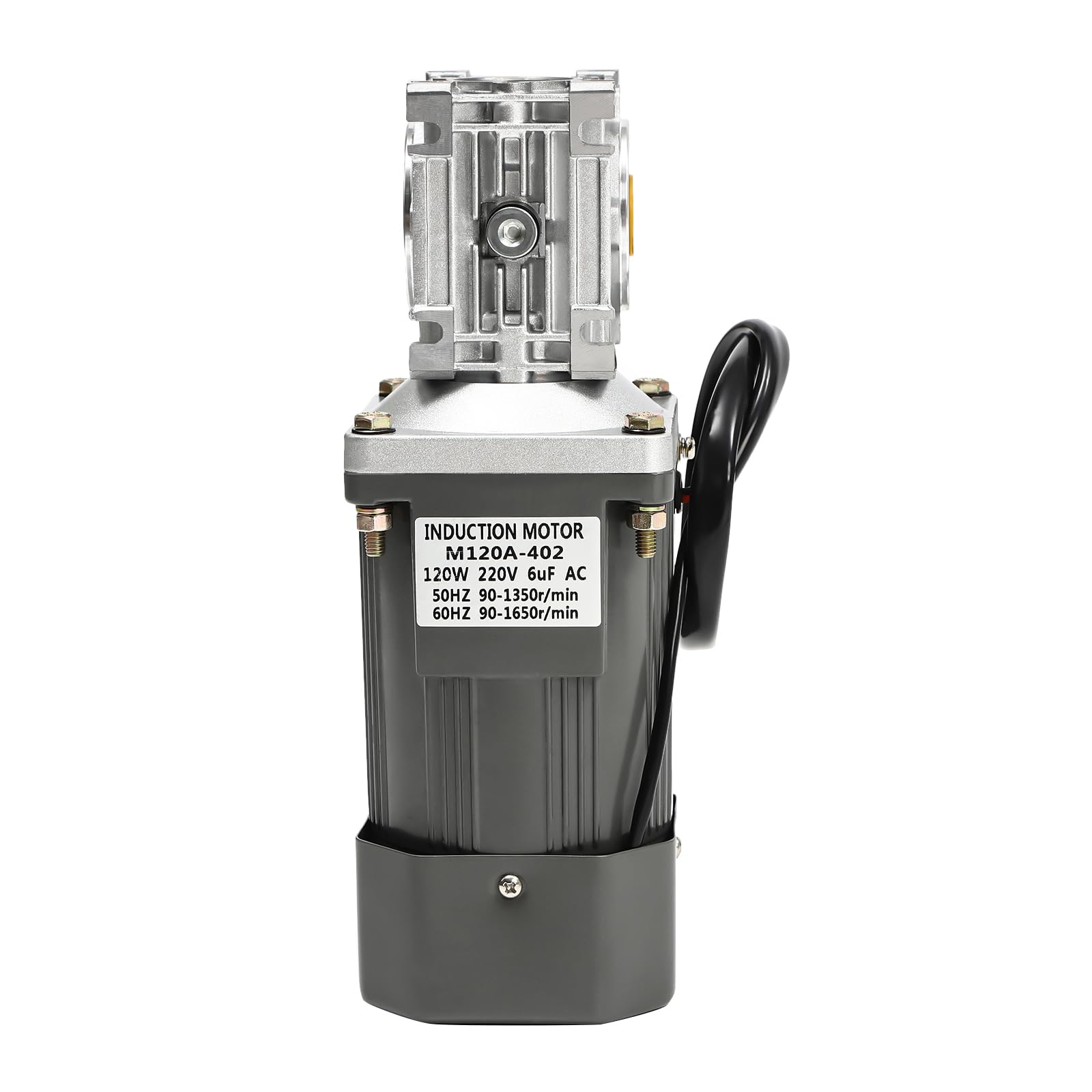 Getriebereduzierungsmotor,Gear Motor Elektromotor Getriebemotor mit Drehzahlregler Einphasig Wechselstrom-Getriebemotor Einstellbare,Speed Controller