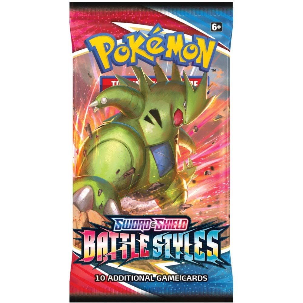 Pokemon Carte Booster Packs (4 modelli diversi) - Battle Styles - Inglese