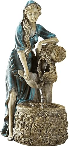 Fuentes de mesa para interiores, fuente de mesa, industrial, retro, niña, fuente de atomización, decoración de escritorio de oficina, fuentes de