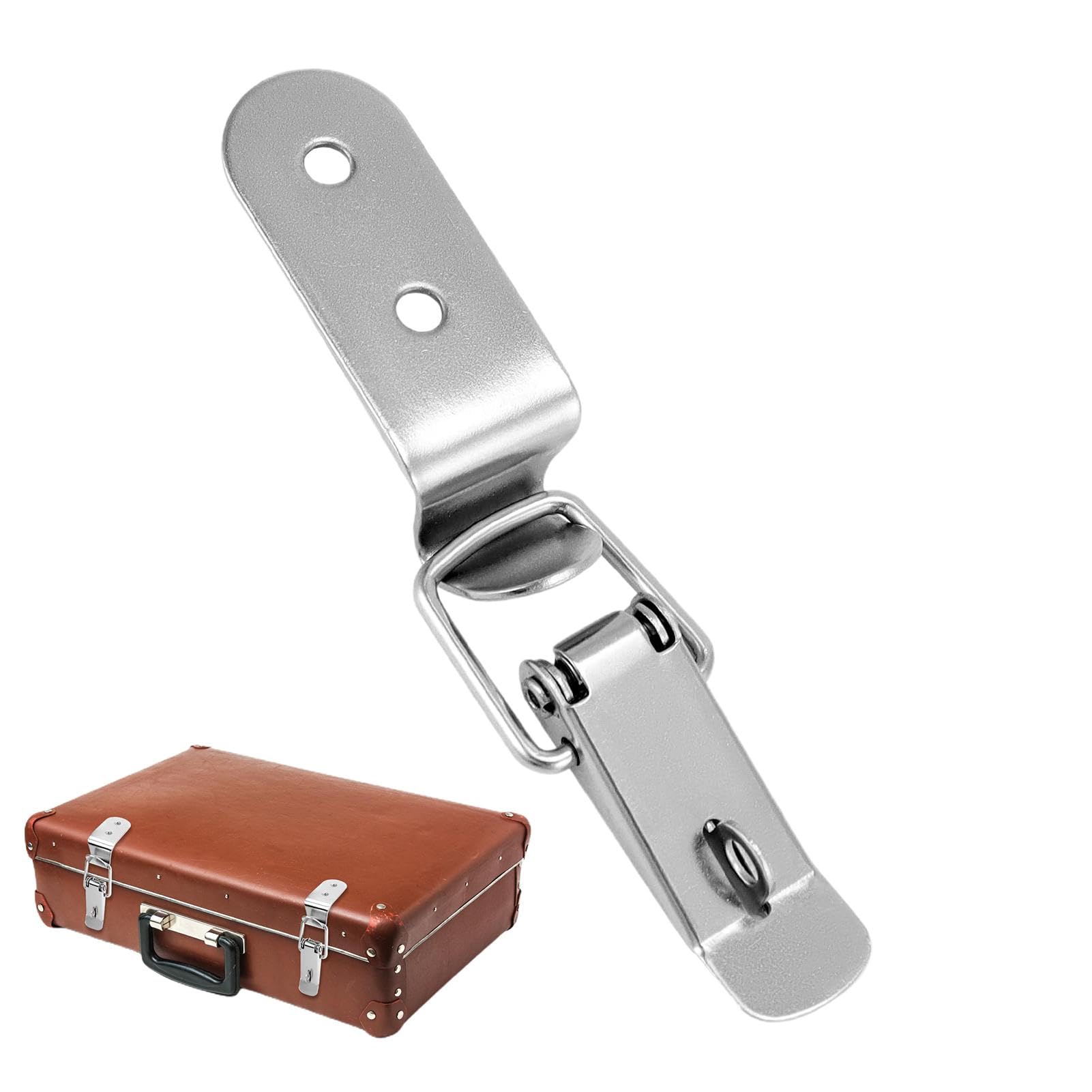 Chiusure A Leva Acciaio Inox - Set 10 Pezzi Per Cassette E Cassetti