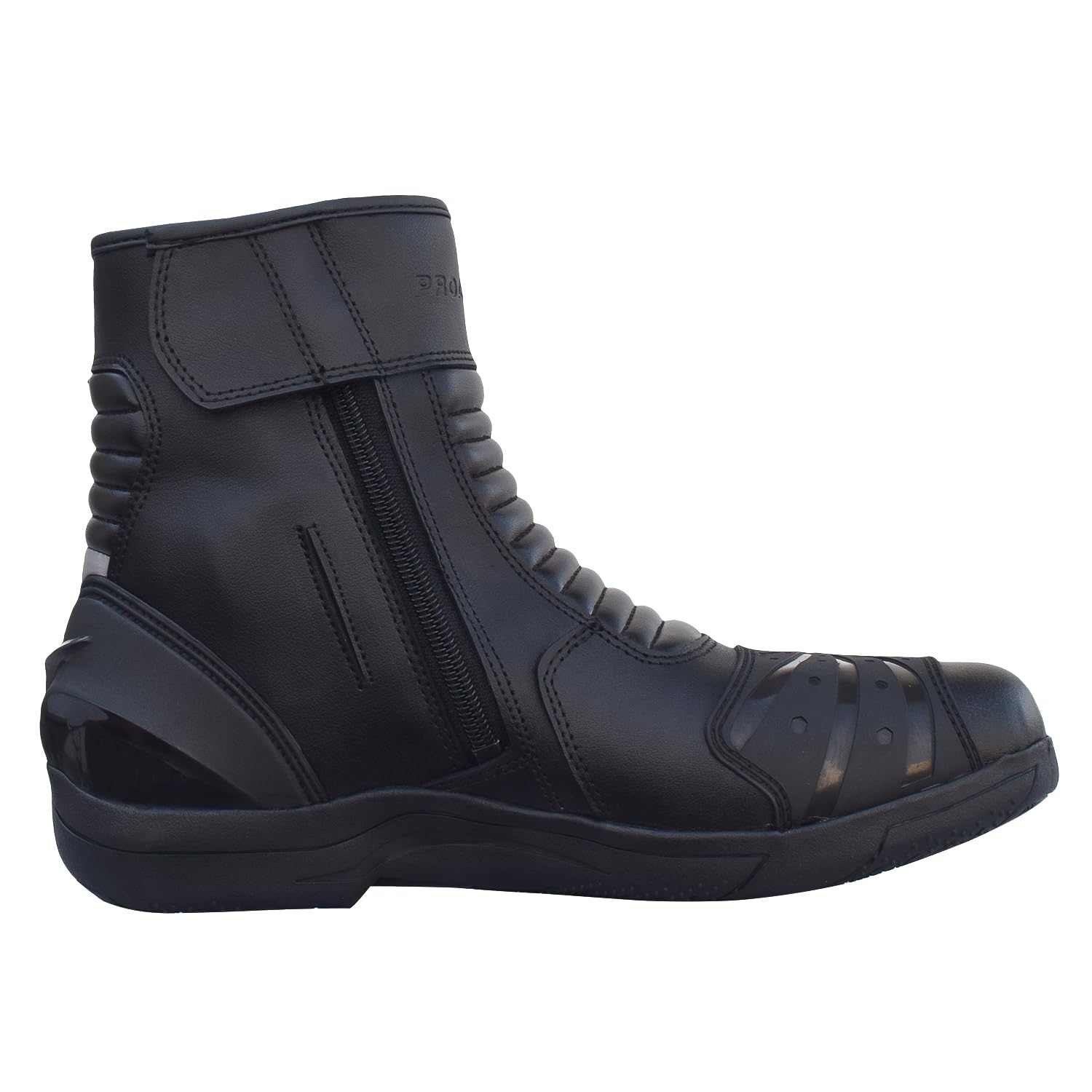 PROANTI Skórzane buty motocyklowe, krótkie, wyścigowe buty motocyklowe