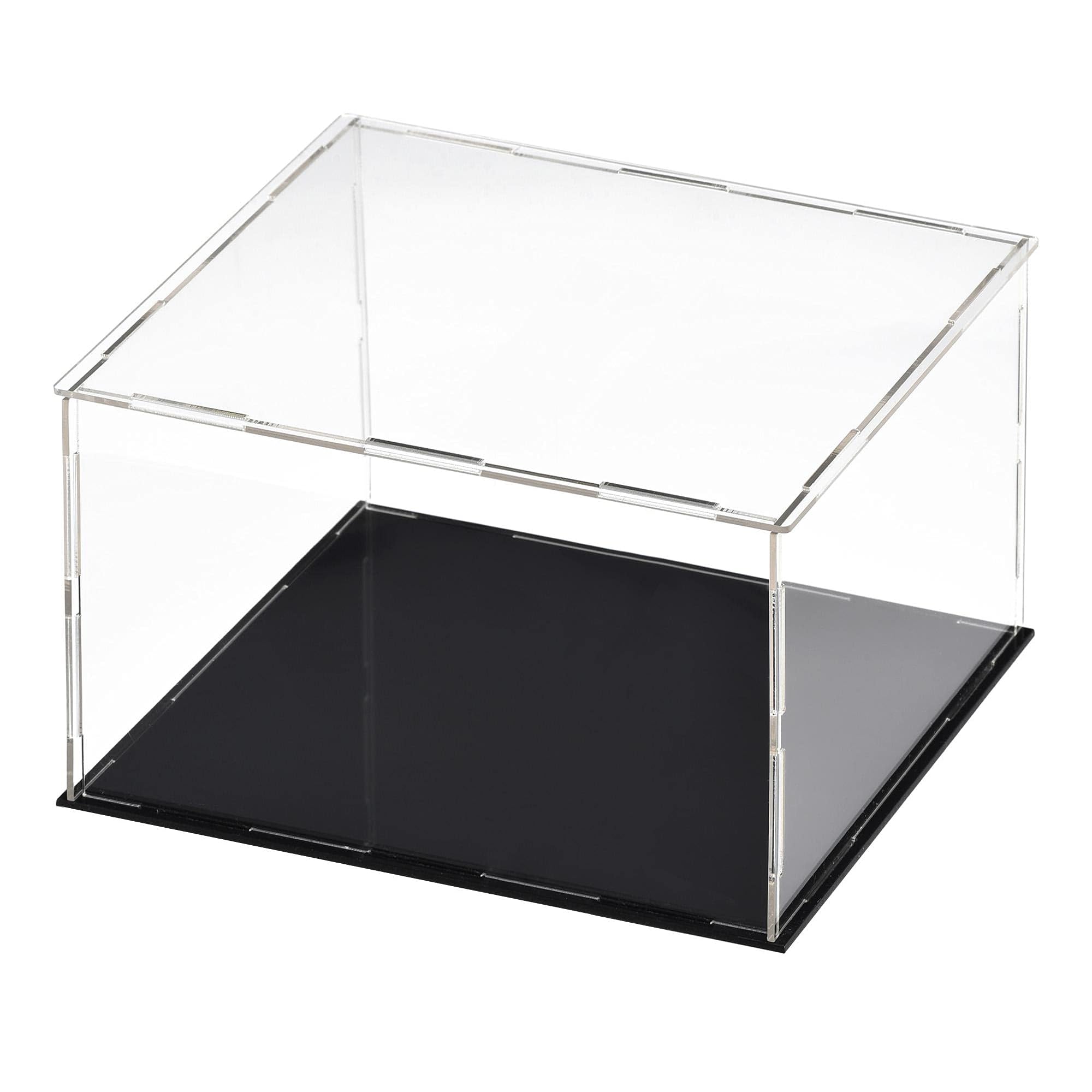 Vitrina acrílica, a prueba de polvo, 30 x 30 x 20 cm
