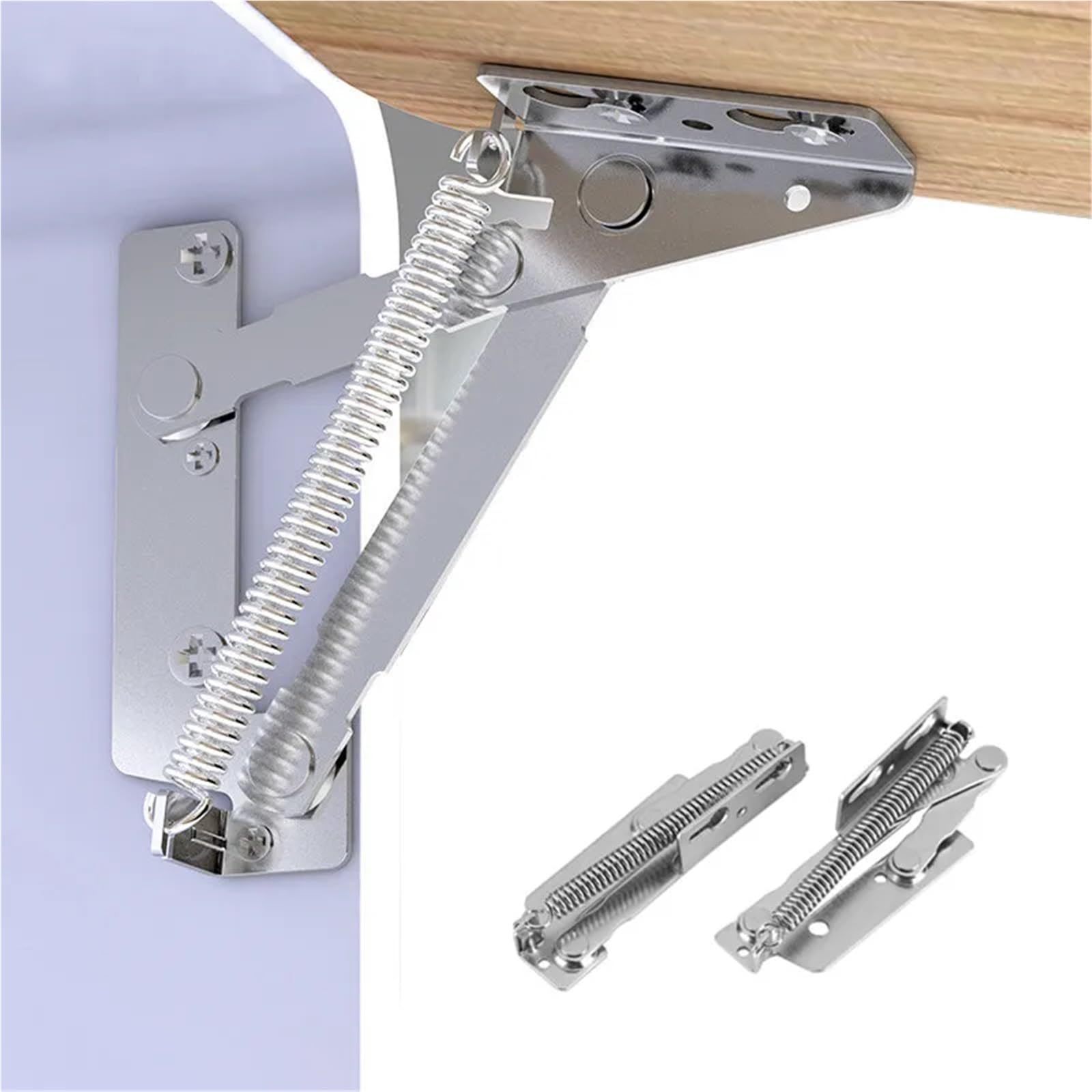 Cerniera Di Chiusura Del Mobile 2 pz. Cerniera a molla for divano letto pieghevole 10 kg 80 gradi for porta dell'armadio, cerniera for supporto superiore, cerniere for mobili Per La Porta Dell'Armadio