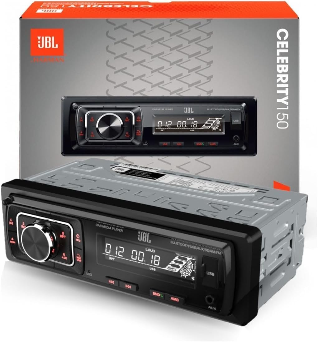 Harman Kardon JBL Autoradio Celebrity 150 mit Bluetooth Freisprecheinrichtung, USB, SD, AUX, 2 RCA Ausgängen