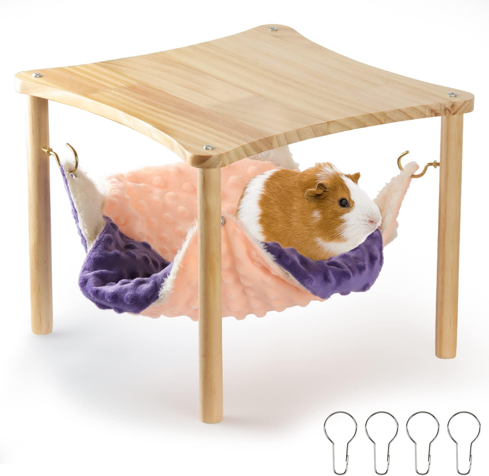 Guinea Pig Bed,Small Animals Hammock Double Bunk Bed Cage