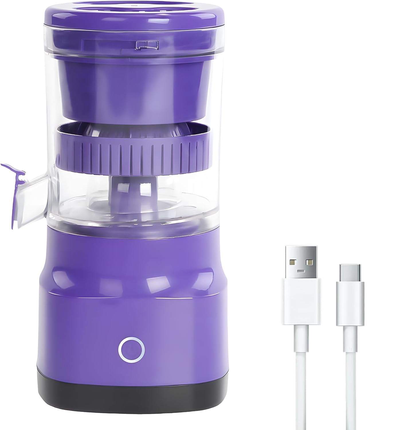 Electric Citrus Juicer, Pulp Control Citrus Juicer, Compact, Citrus Juicer Machine, for Orange, Lemon, Grapefruit Juice