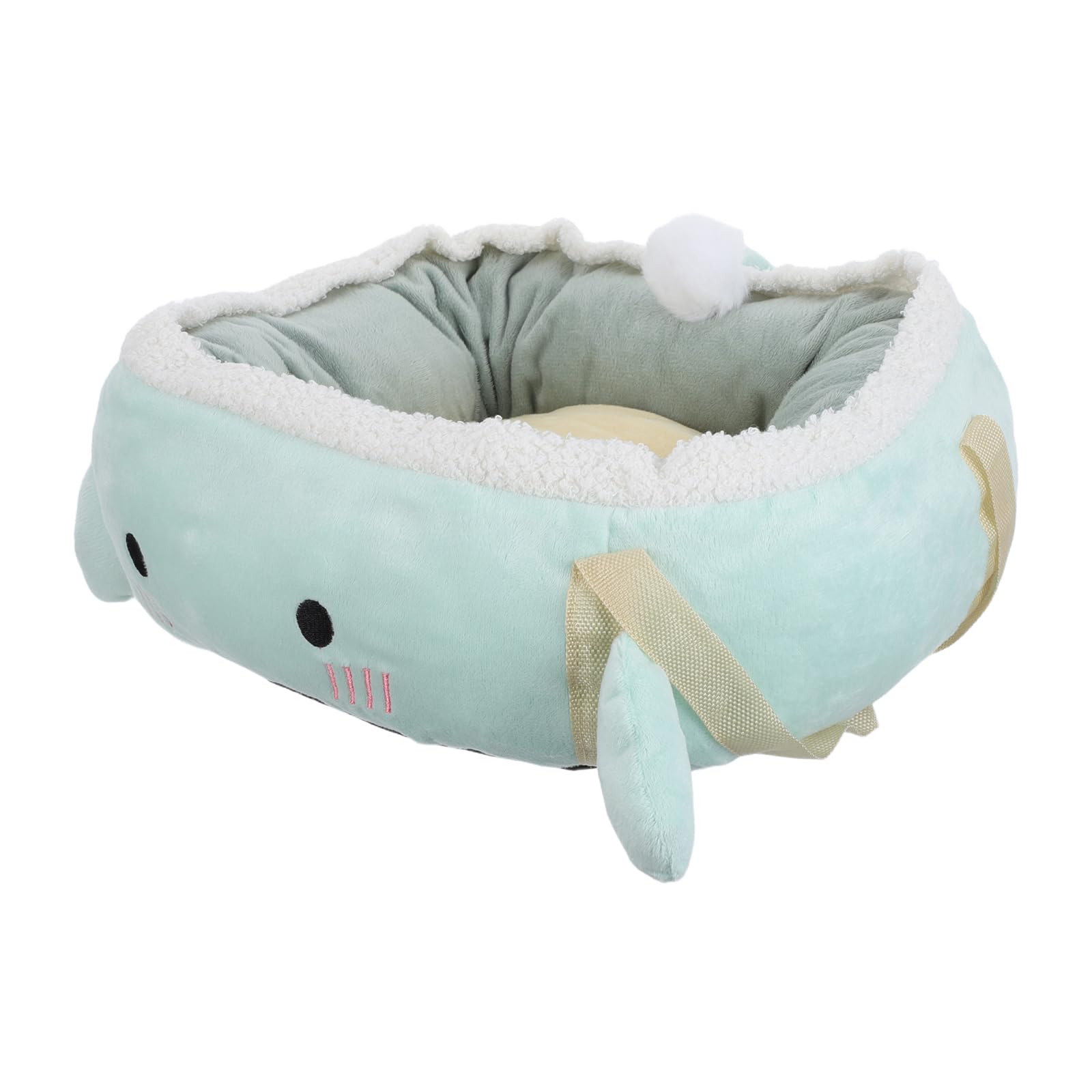 Lit suspendu respirant et doux pour cage de petit chat - Hamac en peluche confortable