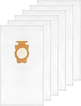 6 Pack 204814 Plus Filter Bags Fit for Kirby Vacuum Bags Part 204811 205811 Universal Cloth Bags Fit for Kirby All Generation & Sentria Models,Sentria, Sentria II, Avalir, Avalir II