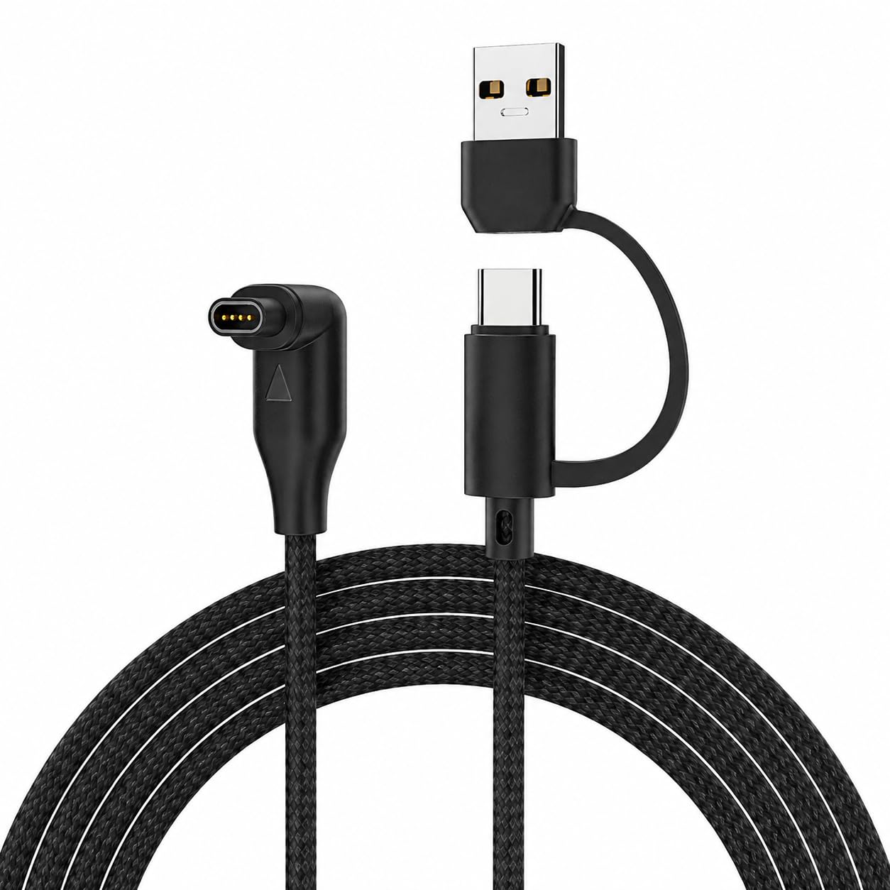 Amazon.co.jp: ガーミン充電ケーブル L字型 2in1 USB A+C充電コード 1