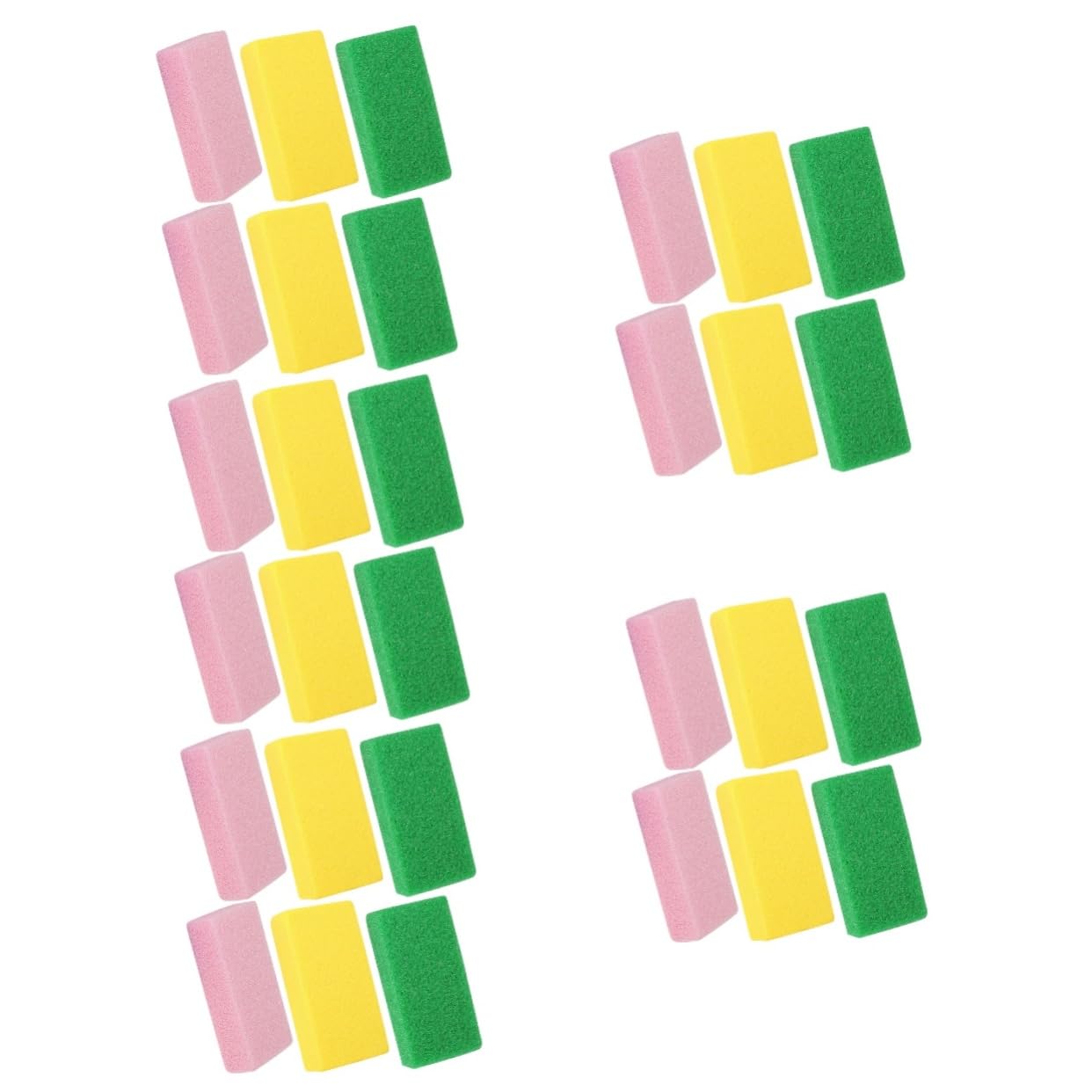 FRCOLOR 5 Set Di Scrub Per La Pelle Dei Piedi Kit Esfoliante Per Piedi Pietra Pomice 6 Pezzi*5