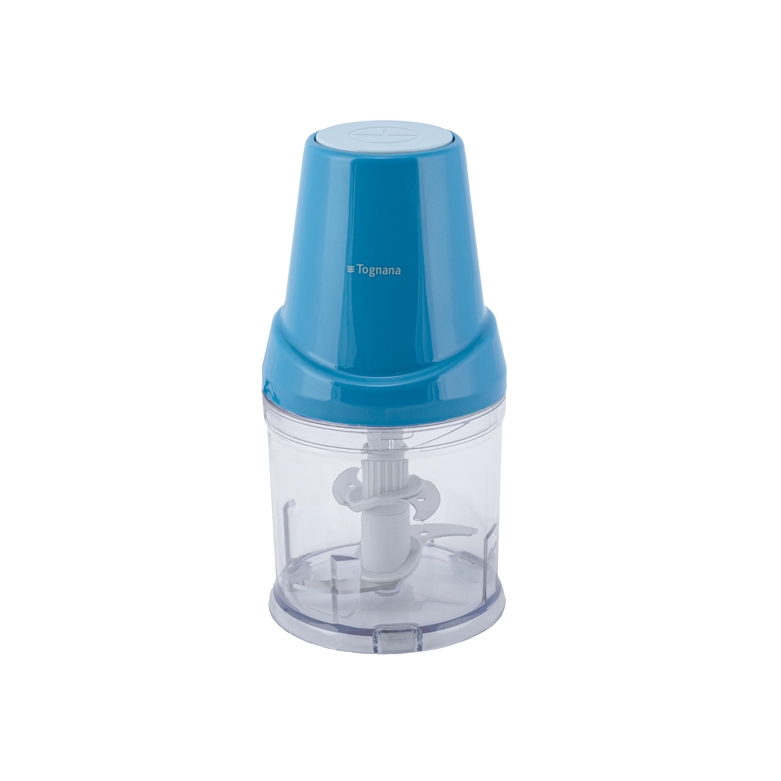 Tognana Iridea, Hachoir Électrique 0,5 L, Plastique-Acier Inoxydable, Bleu Poudré