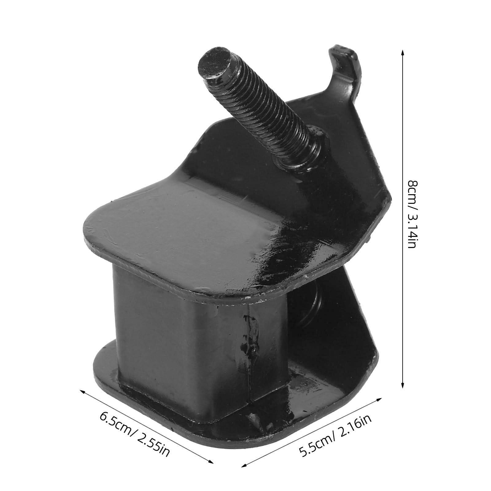 Supporti Motore Antivibranti in Ferro e Gomma 4 Pezzi per Motori 188f 190f Riduzione Rumore e Portatile per Generatori Elettrici