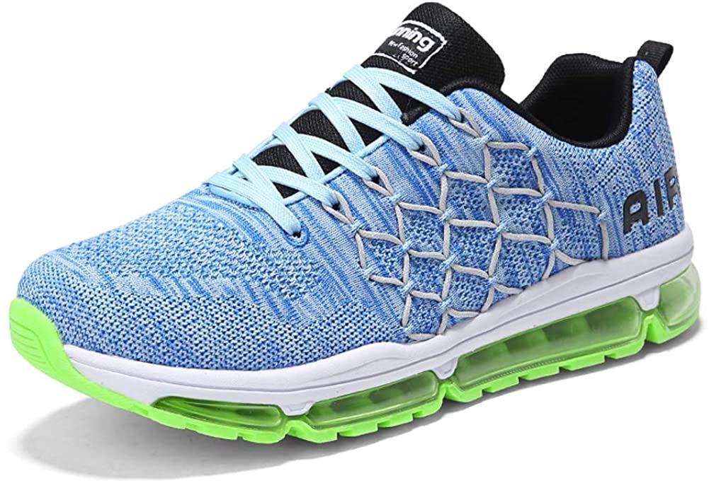 Uomo Donna Air Scarpe da Ginnastica Corsa Sportive Fitness Running Sneakers Basse Interior Casual all'Aperto 34-46 EU