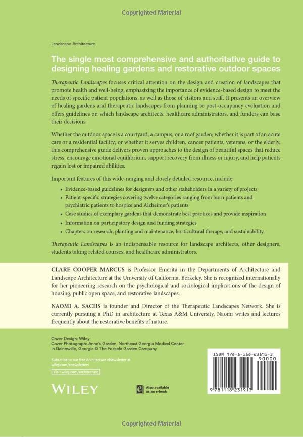 Therapeutic Landscapes: An Evidence-Based Approach to Designing Healing Gardens and Restorative Outdoor Spaces - Image 2