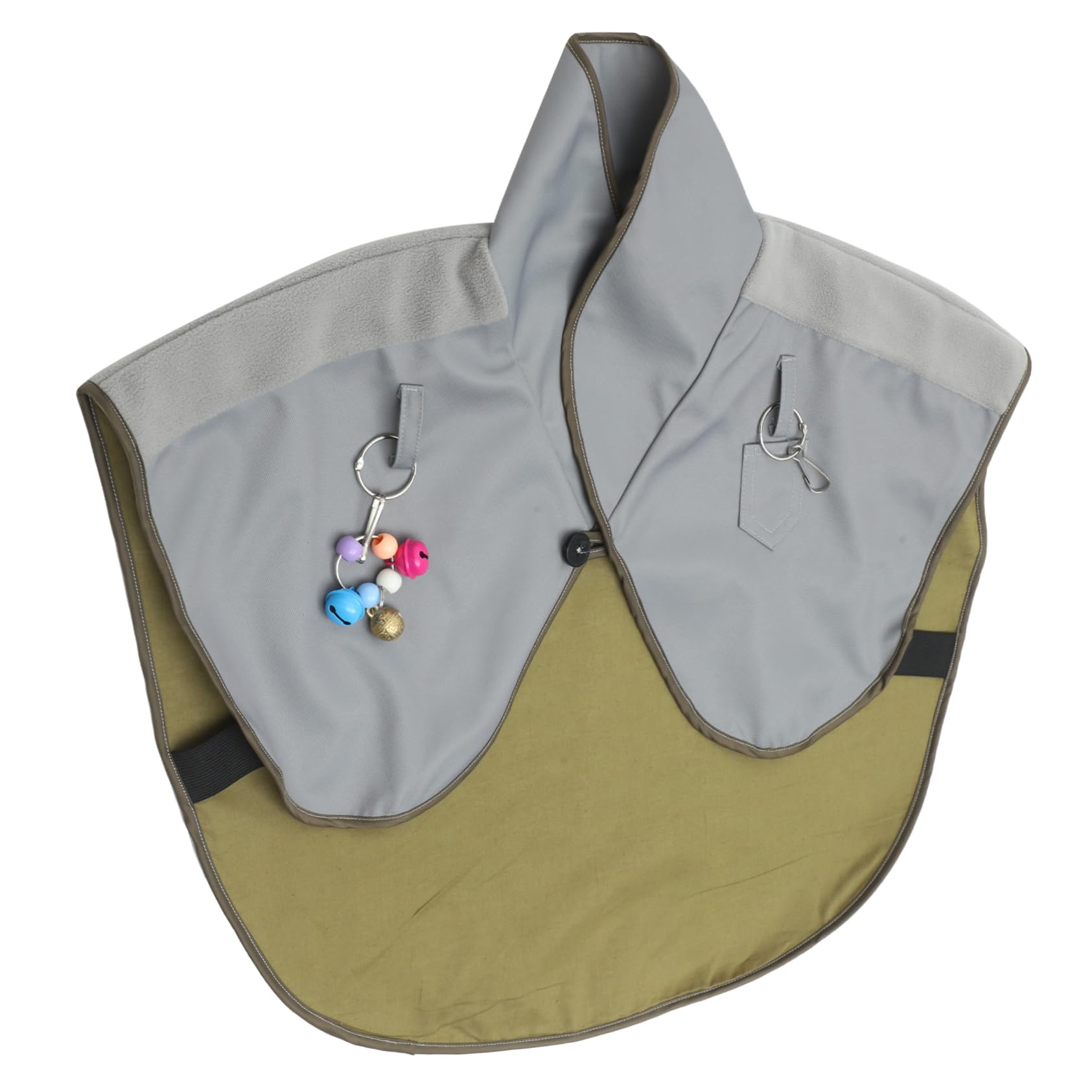 Hohopeti Bird Shoulder Stand Parakeet Shoulder Pad -Grab Pad for Parrots Durable Breathable