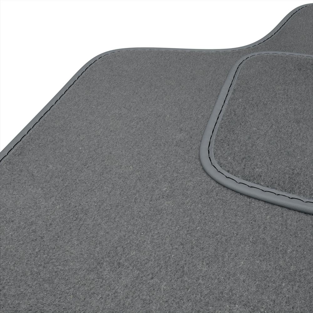 Mossa Premium tappetini auto in velluto compatibili con Ford S-Max I (2006-2015) - tappeti auto - grigio 2
