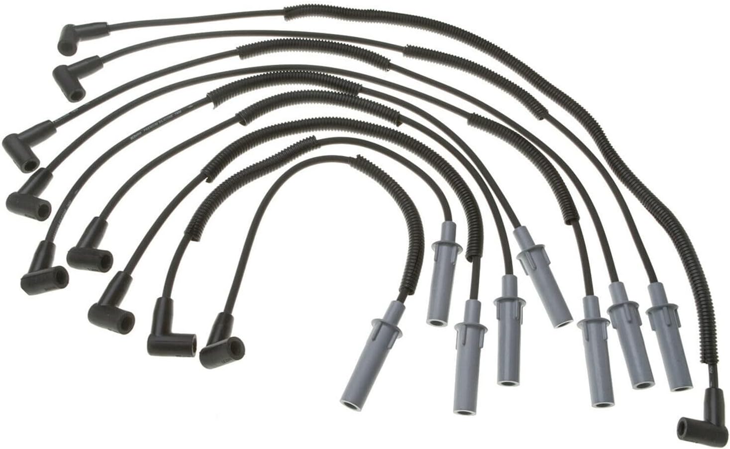 Ignition Spark Plug Wires 7mm (9PC Set) ST-8124 for 2000-2003 Dodge Dakota Durango Ram 1500 2500 3500 Van V8 5.2L 5.9L