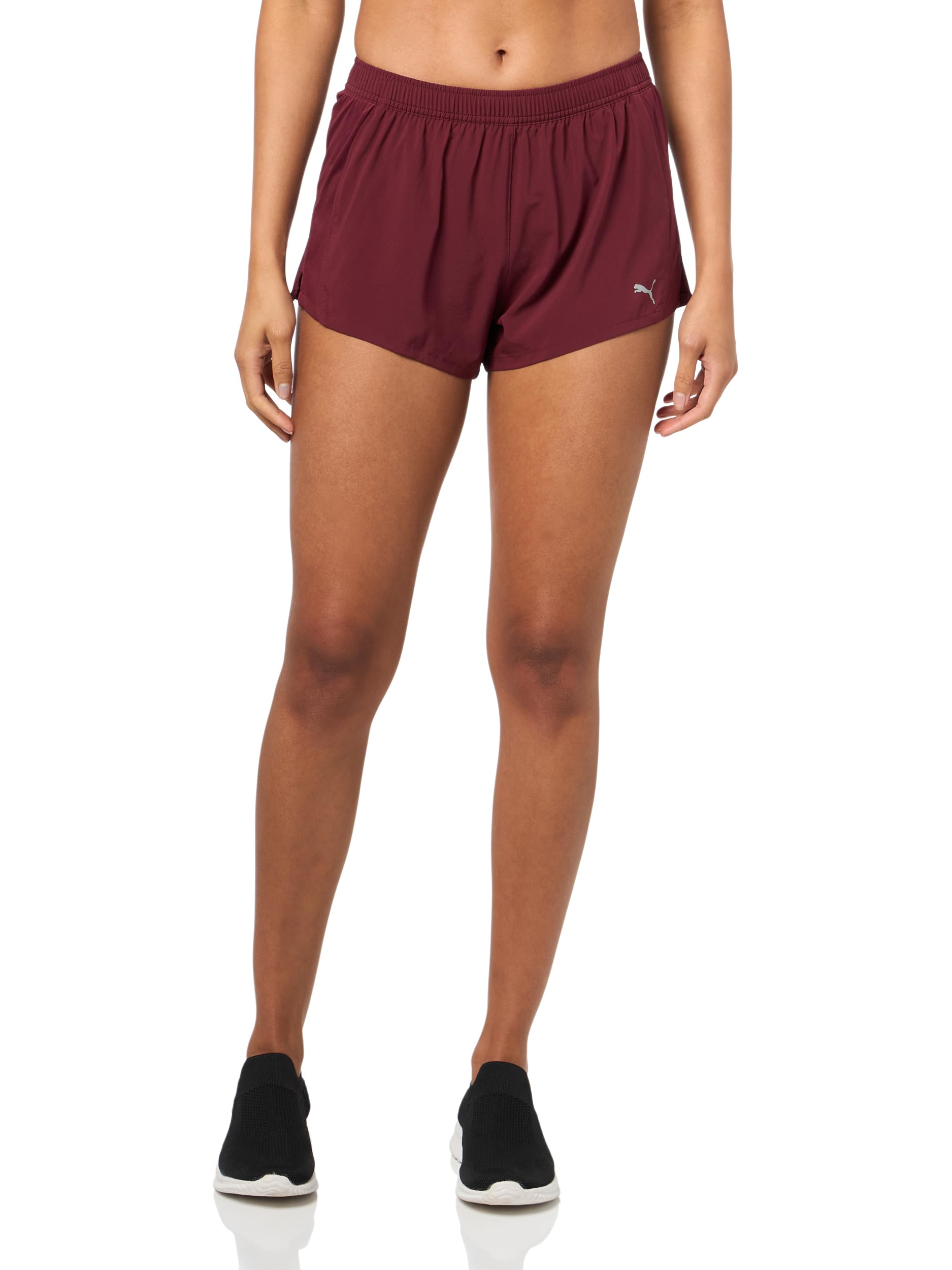 Puma Women's Run Favorite Velocity 3" Shorts (Available in Plus Sizes), Ruby Shimmer Ah25, M