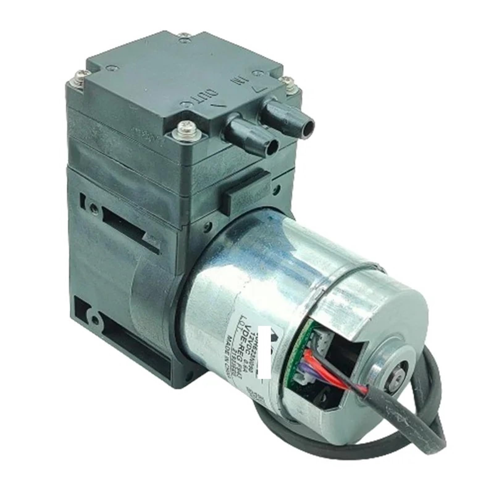 Zxzzas Onecolor Diaphragm Pump, Miniature Vacuum Pump, Negative Pressure Pump, Miniature Booster Pump, Miniature Air Pump, Miniature Vacuum Pump(Onecolor)