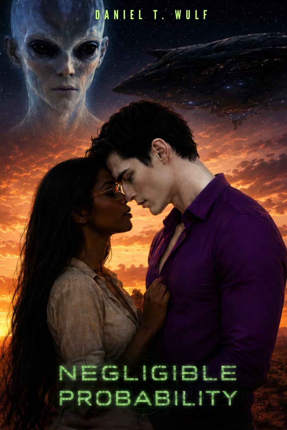 Negligible Probability: BWWM Interracial Paranormal Alien Romance