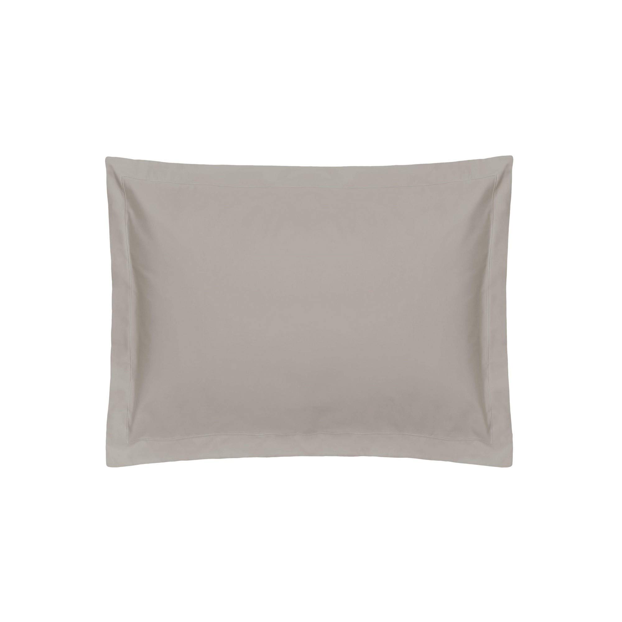 Belledorm Pewter 400 Thread Count Egyptian Cotton Oxford Pillowcase (M) (Pewter)