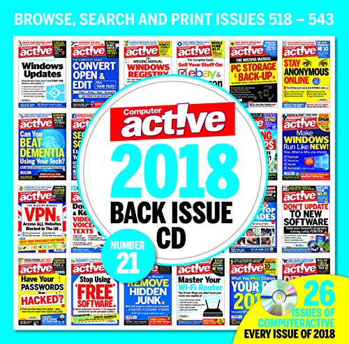 Price comparison product image Computer Active Back Issue CD 2018 All 26 issues