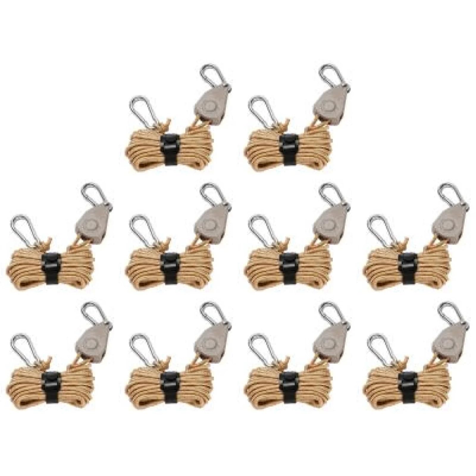 Correas de Trinquete Resistentes Gancho de polea for tienda de campaña, cuerda de sujeción, hebilla de dosel ajustable, tensor de cuerda a prueba de viento, cuerdas de tensión, perchas de trinquete(Kh