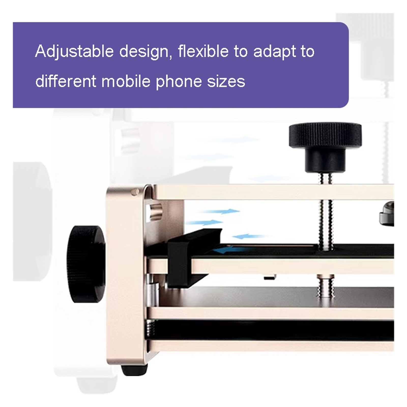 LCD-Bildschirmtrenner, RS50 2 In 1 Mobile Phone Opener & Clamp Fixture For Flat Screen Back Cover Removal And Pressure-holding