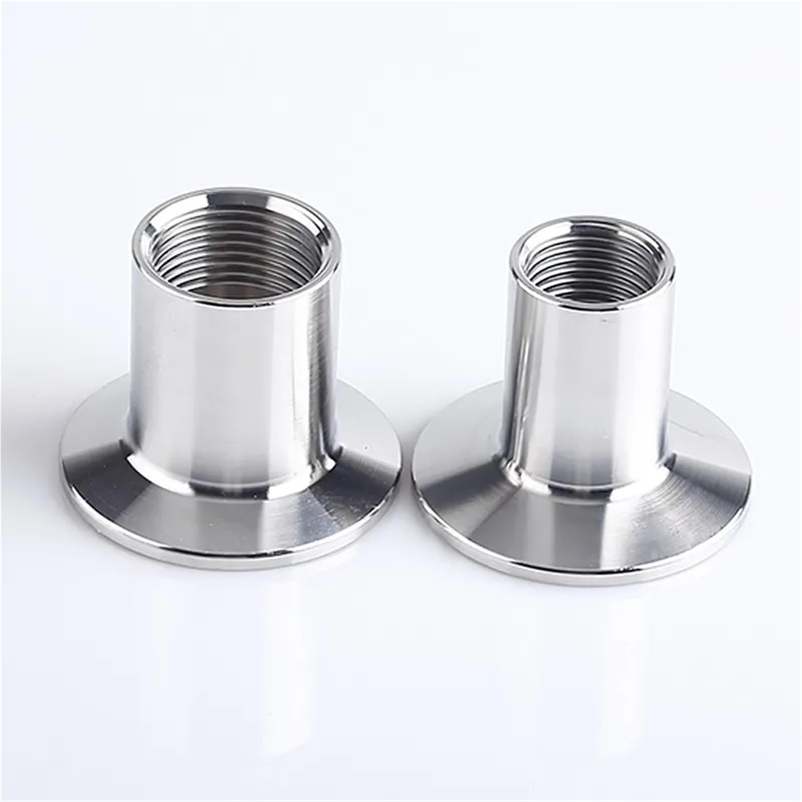 1 x 1/4 Zoll 1/2 Zoll 3/4 Zoll 1-1/4 Zoll 1-1/4 Zoll Adapter für Heizung Sanitär Edelstahl 304 Innengewindehülse Rohrverschraubungen (DN25OD 50,5 mm)
