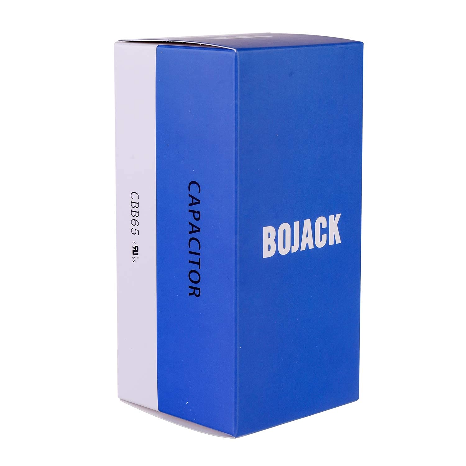 BOJACK Condensatore Avviamento Motore 60uF 450V - Con Cavo M8 E Dado - Per Lavatrici, Frigoriferi, Pompe (55x120mm)