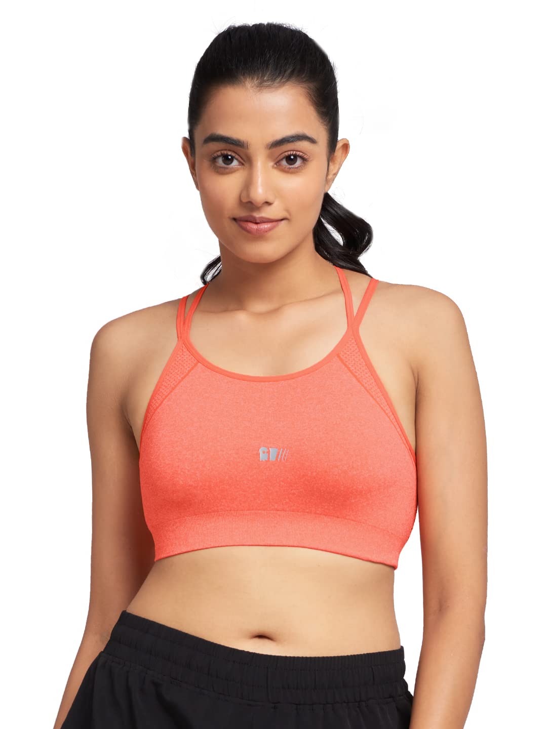 the souled store Polyester Women's Tss Active: Fighter Mel Solid Training Sports Bras-picture-20