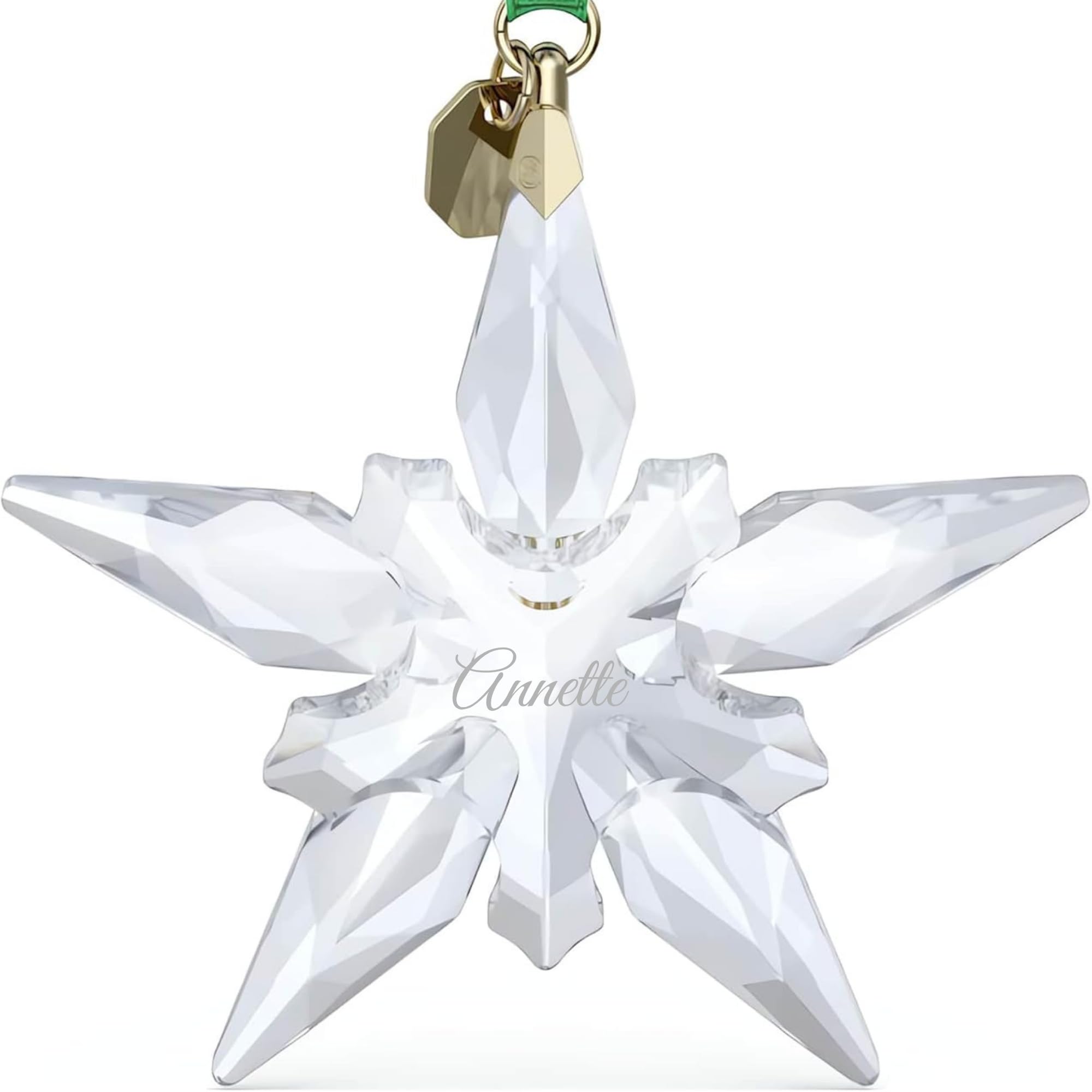 Gravur Swarovski (Stern 2025, Ornament)